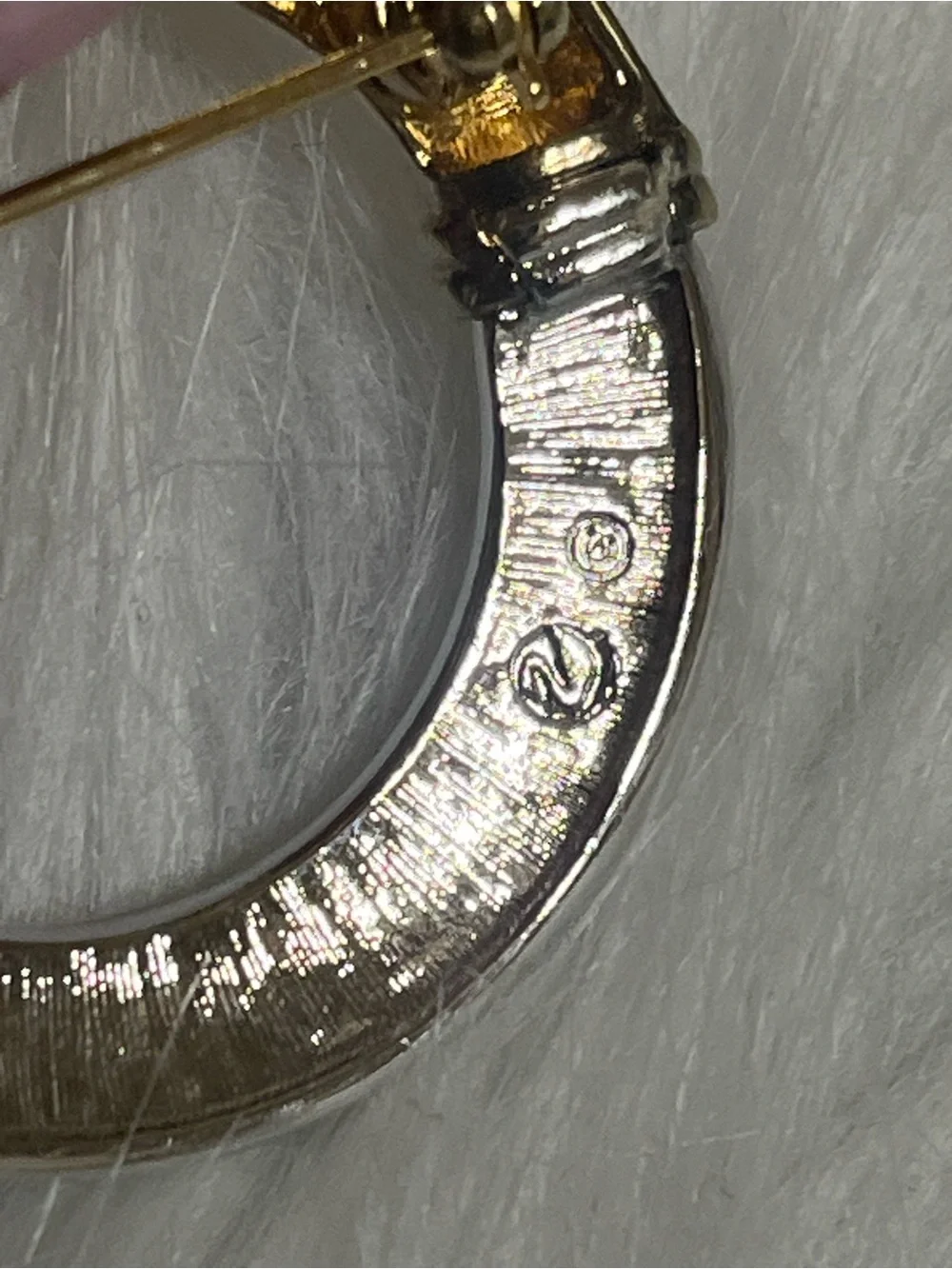Swarovski Circle Brooch